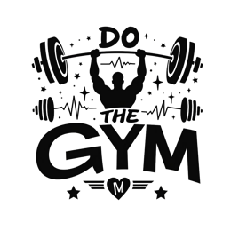 gym motivational SVG PNG design with bold lettering