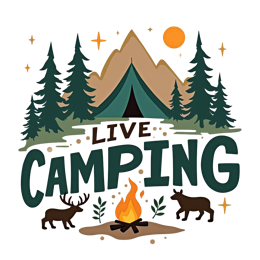 camping mountains trees shirt SVG PNG design with bold lettering