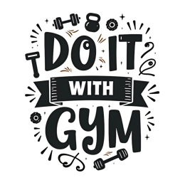 gym inspiration graphics SVG PNG design with bold lettering