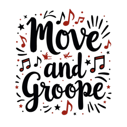 music movement SVG PNG design with bold lettering