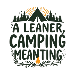 camping text SVG PNG design with bold lettering