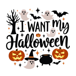 quotes ghosts SVG PNG design with bold lettering