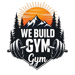 gym mountains sunset SVG PNG design with bold lettering
