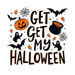 spookyfun SVG PNG design with bold lettering