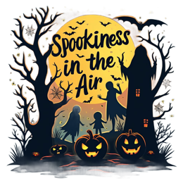 spookiness moonlight SVG PNG design