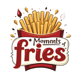 fries fastfood branding SVG PNG design with bold lettering