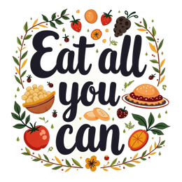 desserts fruits SVG PNG design with bold lettering