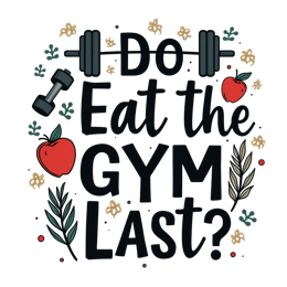 gym quotes eating SVG PNG design with bold lettering, black and white floral elements