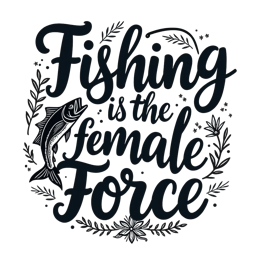 quote female force SVG PNG design with hand-drawn style, bold lettering, black and white floral elements