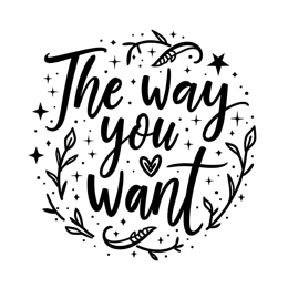 quotes flowerdecoration floral SVG PNG design with hand-drawn style, black and white floral elements, an uplifting message