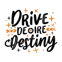 quotes destiny SVG PNG design with bold lettering