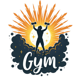 gym strength sunrise shirt SVG PNG design with bold lettering, an uplifting message
