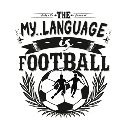 football language wreath SVG PNG design with bold lettering, black and white floral elements