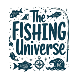 universe fish SVG PNG design with bold lettering