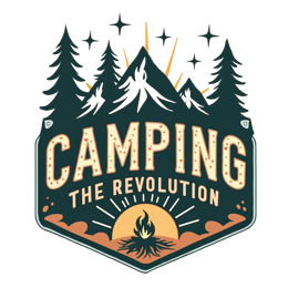 camping mountains fire shirt SVG PNG design with bold lettering