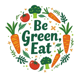 vegetables health eating flower SVG PNG design with bold lettering, orange and red floral elements, an uplifting message