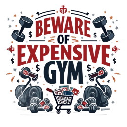 gym expensive SVG PNG design with bold lettering