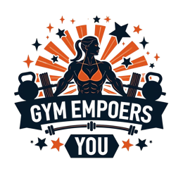 gym empowerment strength SVG PNG design with bold lettering