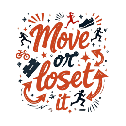 motivation exercise shirt SVG PNG design with bold lettering