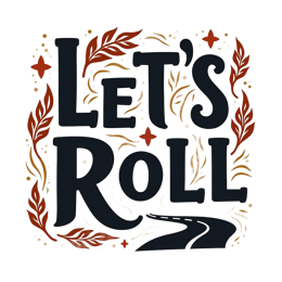 quotes road SVG PNG design with bold lettering, black and white floral elements, an uplifting message