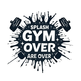 gym splash motivation SVG PNG design with bold lettering