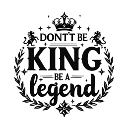 quotes legend SVG PNG design with bold lettering