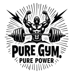 power gym SVG PNG design with bold lettering