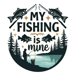 illustration quote fisherman SVG PNG design with bold lettering