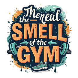 gym smell motivation SVG PNG design with bold lettering