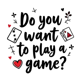 play game graphics SVG PNG design with bold lettering