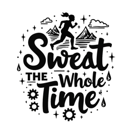 quotes running SVG PNG design with bold lettering