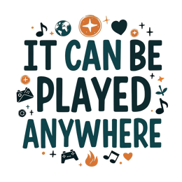 quotes played anywhere shirt SVG PNG design with bold lettering