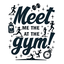 gym activity motivation SVG PNG design with bold lettering