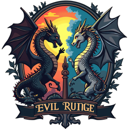 dragons SVG PNG design with bold lettering