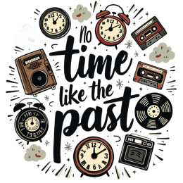 time memories past SVG PNG design