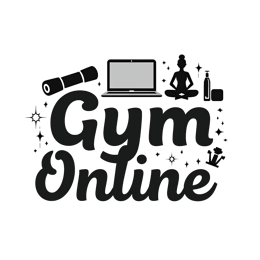 gym online meditation SVG PNG design with bold lettering