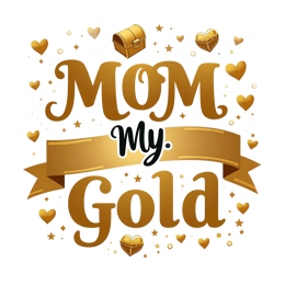 mom gold SVG PNG design
