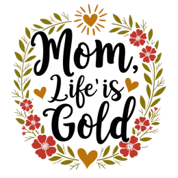 day flower quote SVG PNG design with hand-drawn style, bold lettering, black and red floral elements