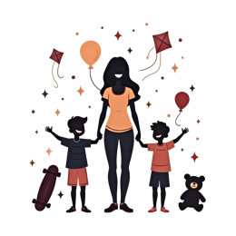 playing family SVG PNG design