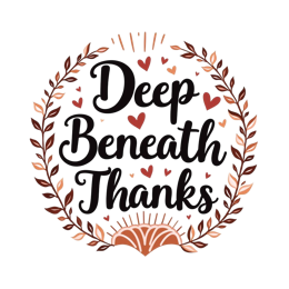quotes thanks SVG PNG design with bold lettering, white and pink floral elements, an uplifting message
