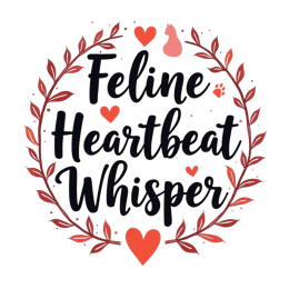 feline heartbeat whisper wreath SVG PNG design with hand-drawn style, bold lettering, black and white floral elements