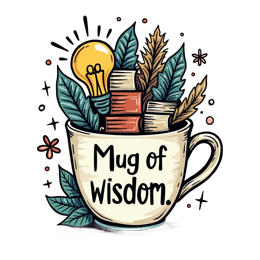 mug wisdom shirt SVG PNG design with floral elements