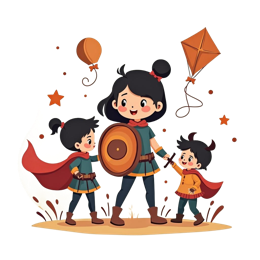 fantasy playtime SVG PNG design with clean design elements