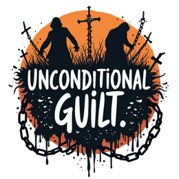 unconditional guilt shirt SVG PNG design with bold lettering