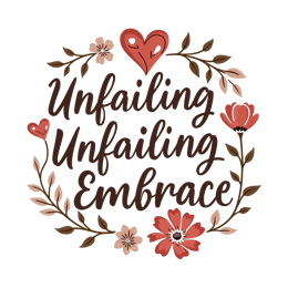 unfailing embrace flower SVG PNG design with pink and red floral elements