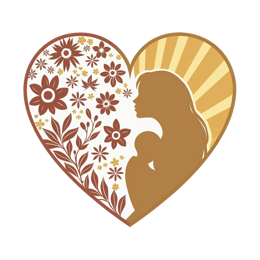 motherhood flowerdesign SVG PNG design with red and yellow floral elements