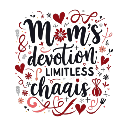Moms Devotion Limitless Shirt Design craft design preview