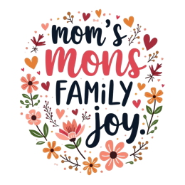 Moms Family Joy Design craft design preview
