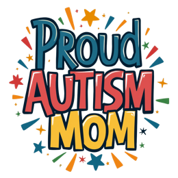 proud autism mom SVG PNG design with bold lettering