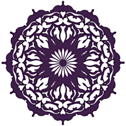 pattern flower SVG PNG design with white and purple floral elements